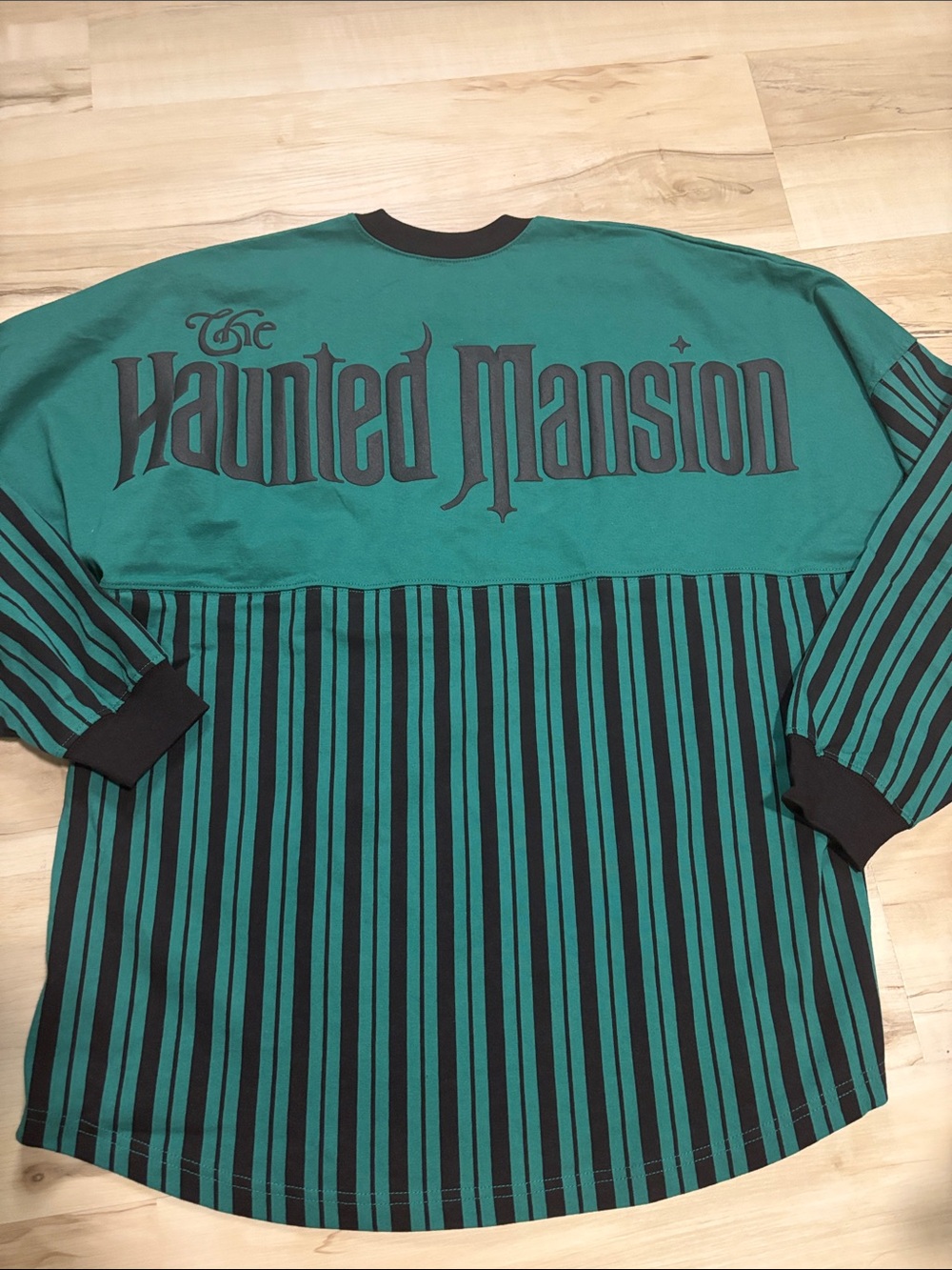 NWT Disney Parks Haunted Mansion Ghost Host Spirit Jersey XL vacation Halloween